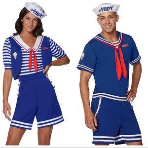 Stranger Things Scoops Ahoy sailor costumes